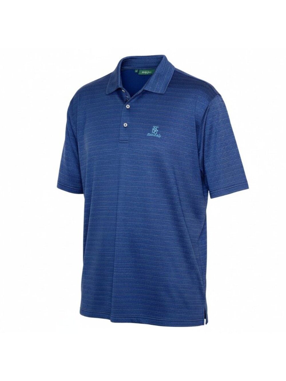 Bobby Jones Men's Golf Polo Blue Multi-color Pattern East Lake Golf Club Size XL